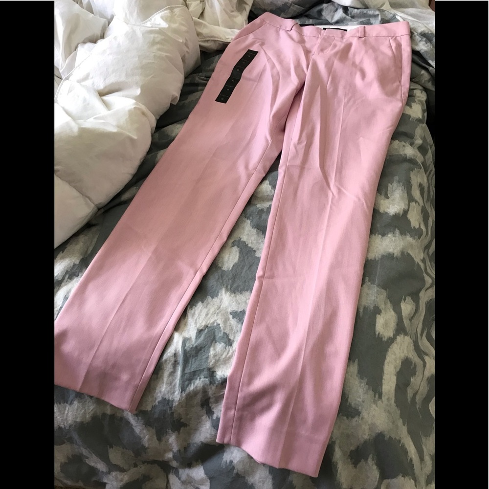 NWT Banana Republic Pink Ryan Curvy Fit Pants 0